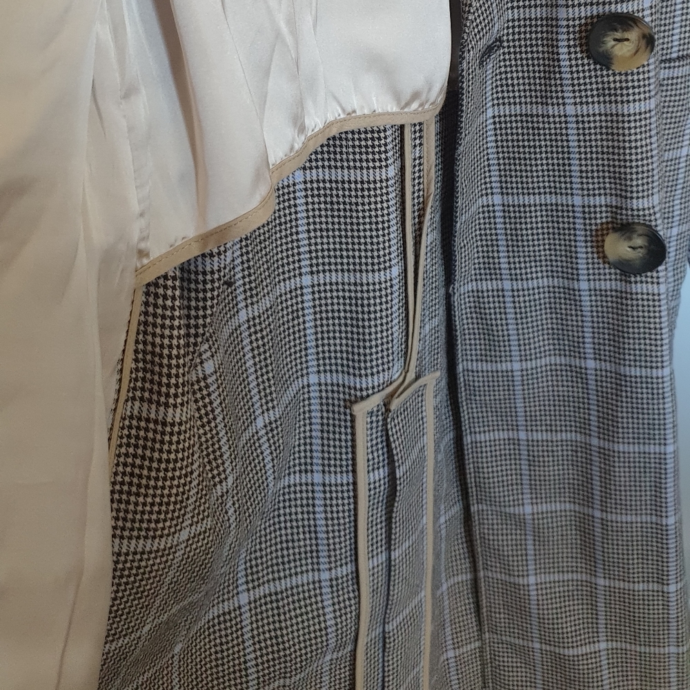 NWT ZARA patch pockets Double-Breasted coat jacket - Picture 12 of 14